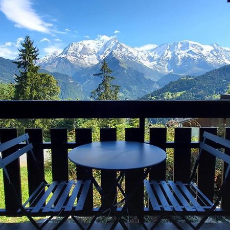 Appartement Saint Gervais Les Bains Vue Imprenable Mont Blanc Dış mekan fotoğraf